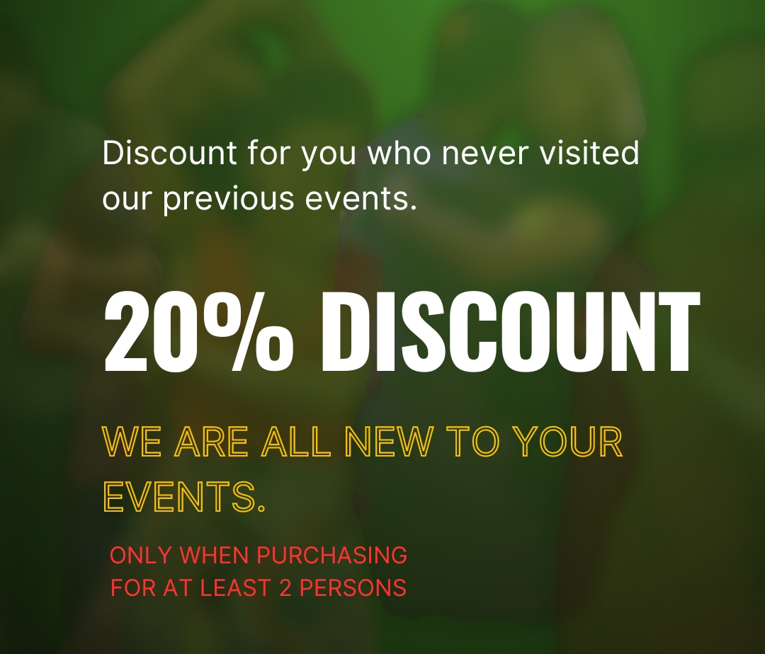 We're new to your events.